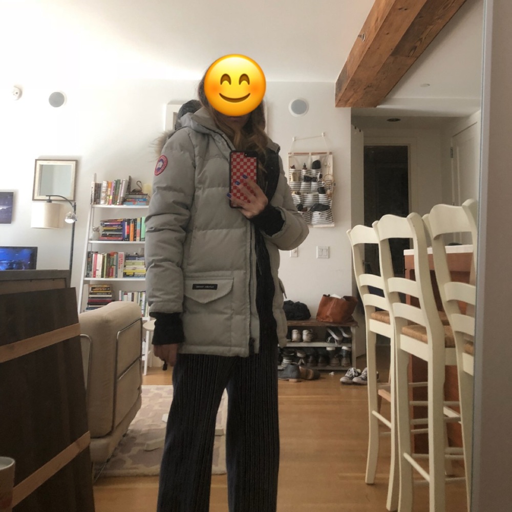 Canada Goose Solaris Parka, Silver